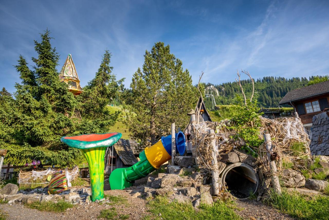 The Swiss Paradise 2 Apartment With Garden, Whirlpool, And Mountain Panorama Wirzweli Exterior photo